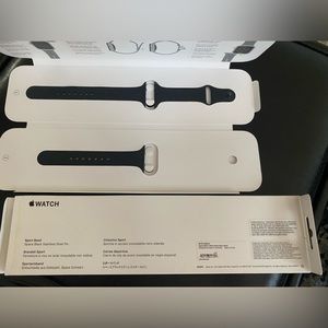 Apple Watch 44 mm black sports band in original original package